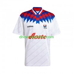 Olympique Lyonnais 1995 1996 Retro Dres Domaći Kratkih Rukava ,Muški Olympique Lyonnais 1995 1996 Retro Dres Domaći Kratkih Rukava ,Muški