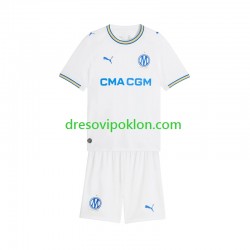 Olympique de Marseille Dres Domaći 2026-2027 Kratkih Rukava ,Dječji Komplet
