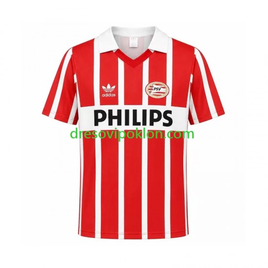 PSV Eindhoven 1990 Retro Dres Domaći Kratkih Rukava ,Muški