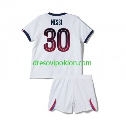 Paris Saint-Germain Lionel Messi 30 Dres Gostujući 2026-2027 Kratkih Rukava ,Dječji Komplet