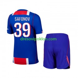 Paris Saint-Germain Matvey Safonov 39 Dres Domaći 2026-2027 Kratkih Rukava ,Dječji Komplet