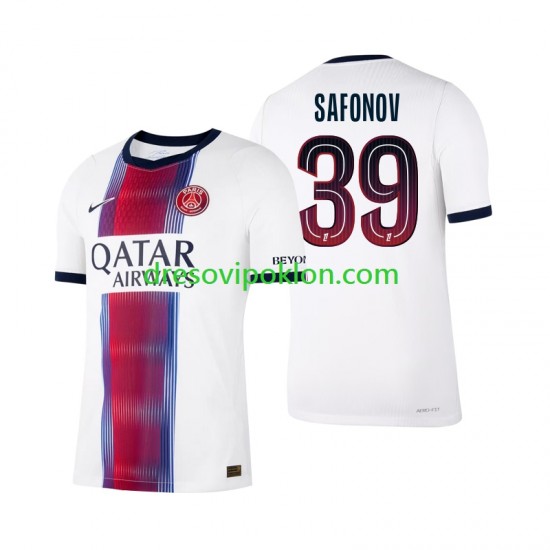 Paris Saint-Germain Matvey Safonov 39 Dres Gostujući 2026-2027 Kratkih Rukava ,Muški