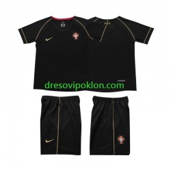 Portugal Retro Dres Gostujući 2006 Kratkih Rukava ,Dječji Komplet