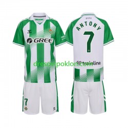 Real Betis Anthoy 7 Dres Domaći 2026-2027 Kratkih Rukava ,Dječji Komplet