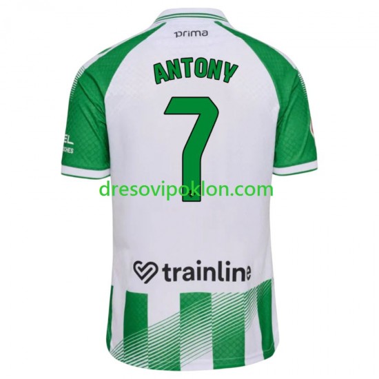 Real Betis Antony 7 Dres Domaći 2026-2027 Kratkih Rukava ,Muški
