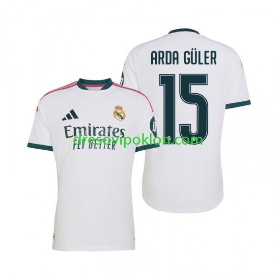 Real Madrid Arda Guler 15 Dres Domaći 2026-2027 Kratkih Rukava ,Muški