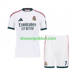 Real Madrid Cristiano Ronaldo 7 Dres Domaći 2026-2027 Kratkih Rukava ,Dječji Komplet