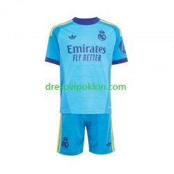 Real Madrid Golmanski Dres Gostujući 2026-2027 Kratkih Rukava ,Dječji Komplet