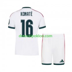 Real Madrid Ibrahima Konate 16 Dres Domaći 2026-2027 Kratkih Rukava ,Dječji Komplet