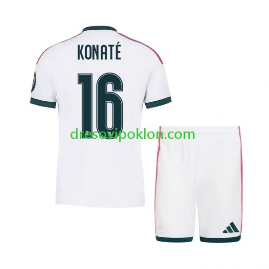 Real Madrid Ibrahima Konate 16 Dres Domaći 2026-2027 Kratkih Rukava ,Dječji Komplet