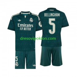Real Madrid Jude Bellingham 5 Dres Gostujući 2026-2027 Kratkih Rukava ,Dječji Komplet