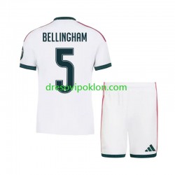 Real Madrid Jude Bellingham 5 Dres Domaći 2026-2027 Kratkih Rukava ,Dječji Komplet