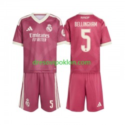 Real Madrid Jude Bellingham 5 Dres Treći 2026-2027 Kratkih Rukava ,Dječji Komplet