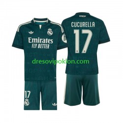 Real Madrid Marc Cucurella 17 Dres Gostujući 2026-2027 Kratkih Rukava ,Dječji Komplet