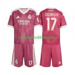Real Madrid Marc Cucurella 17 Dres Treći 2026-2027 Kratkih Rukava ,Dječji Komplet