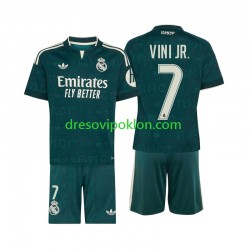 Real Madrid Vinicius Junior 7 Dres Gostujući 2026-2027 Kratkih Rukava ,Dječji Komplet