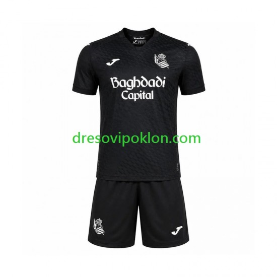 Real Sociedad Dres Gostujući 2026-2027 Kratkih Rukava ,Dječji Komplet