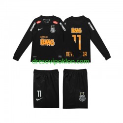 Santos NEYMAR JR 11 Classic 2012 2013 Retro Dres Gostujući Dugim Rukavima ,Dječji Komplet