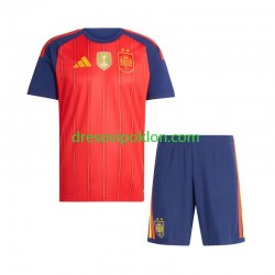 Španjolska 2-star Dres Domaći 2026-2027 Kratkih Rukava ,Dječji Komplet