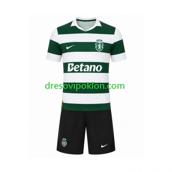 Sporting CP Dres Domaći 2026-2027 Kratkih Rukava ,Dječji Komplet