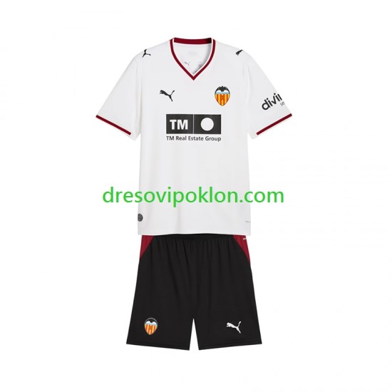 Valencia CF Dres Domaći 2026-2027 Kratkih Rukava ,Dječji Komplet