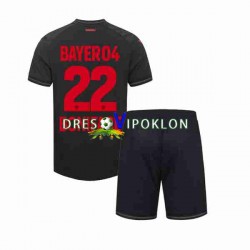 Bayer 04 Leverkusen Victor Boniface 22 Dres Domaći 2023-2024 Kratkih Rukava ,Dječji Komplet