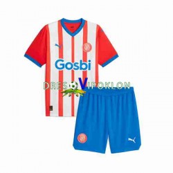 Girona Dres Domaći 2023-2024 Kratkih Rukava ,Dječji Komplet