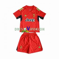 Juventus Golmanski Dres Gostujući 2023-2024 Kratkih Rukava ,Dječji Komplet