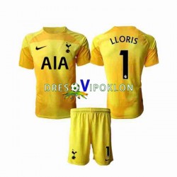 Tottenham Hotspur Golmanski Hugo Lloris 1 Dres Domaći 2022-2023 Kratkih Rukava ,Dječji Komplet