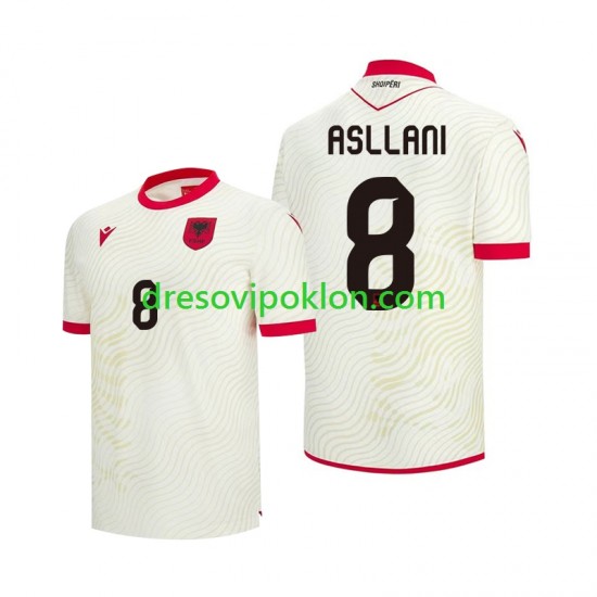 Albanija Kristjan Asllani 8 Dres Gostujući World Cup 2026 Kratkih Rukava ,Muški