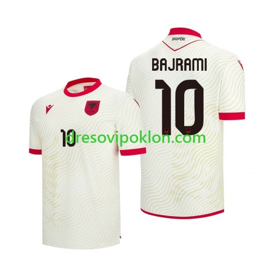 Albanija Nedim Bajrami 10 Dres Gostujući World Cup 2026 Kratkih Rukava ,Muški