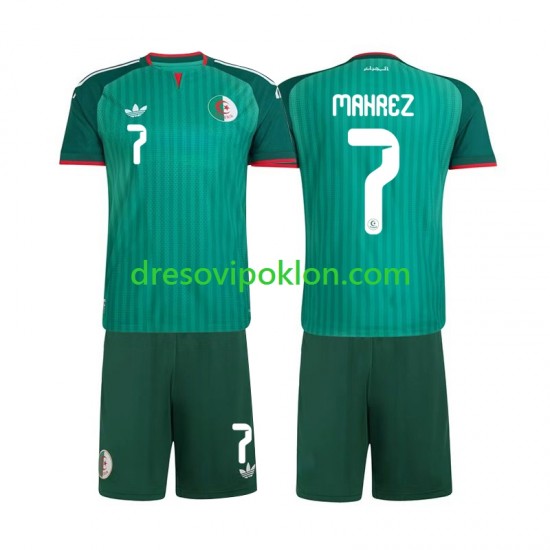 Alžir Riyad Mahrez 7 Dres Gostujući 2026 Kratkih Rukava ,Dječji Komplet
