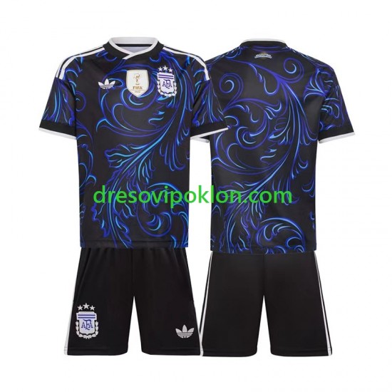 Argentina Dres Gostujući World Cup 2026 Kratkih Rukava ,Dječji Komplet
