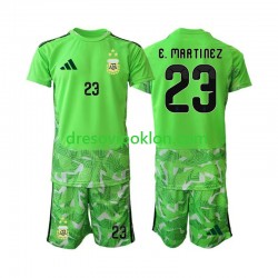 Argentina Golmanski Emiliano Martinez 23 Dres Treći World Cup 2026 Kratkih Rukava ,Dječji Komplet