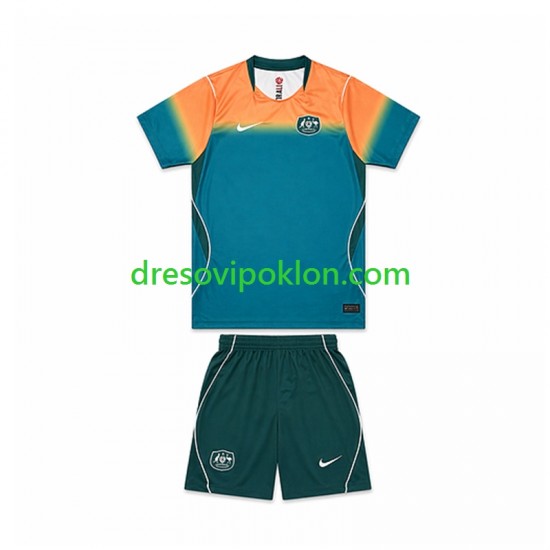 Australija 11 Dres Gostujući World Cup 2026 Kratkih Rukava ,Dječji Komplet