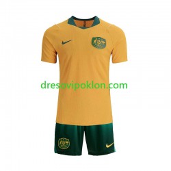 Australija Dres Domaći World Cup 2026 Kratkih Rukava ,Dječji Komplet