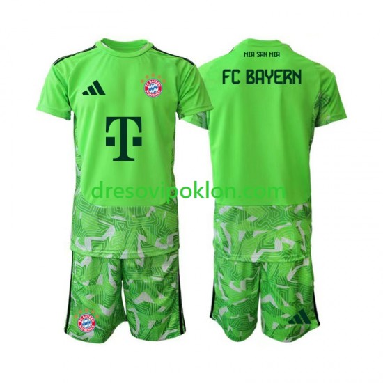 FC Bayern München Golmanski Dres Domaći 2026-2027 Kratkih Rukava ,Dječji Komplet