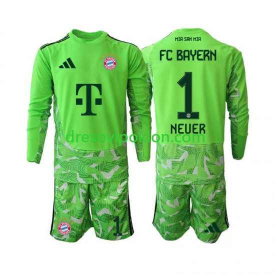FC Bayern München Golmanski Manuel Neuer 1 Dres Domaći 2026-2027 Dugim Rukavima ,Dječji Komplet