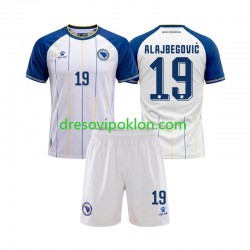 Bosna i Hercegovina Kerim Alajbegovic 19 Dres Gostujući World Cup 2026 Kratkih Rukava ,Dječji Komplet Bosna i Hercegovina Kerim Alajbegovic 19 Dres Gostujući World Cup 2026 Kratkih Rukava ,Dječji Komplet