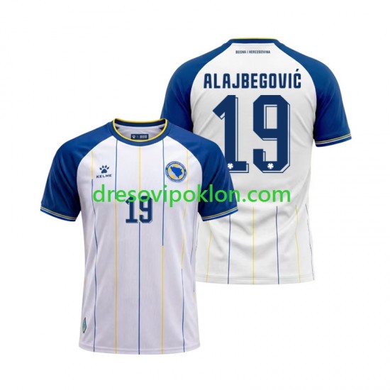 Bosna i Hercegovina Kerim Alajbegovic 19 Dres Gostujući World Cup 2026 Kratkih Rukava ,Muški
