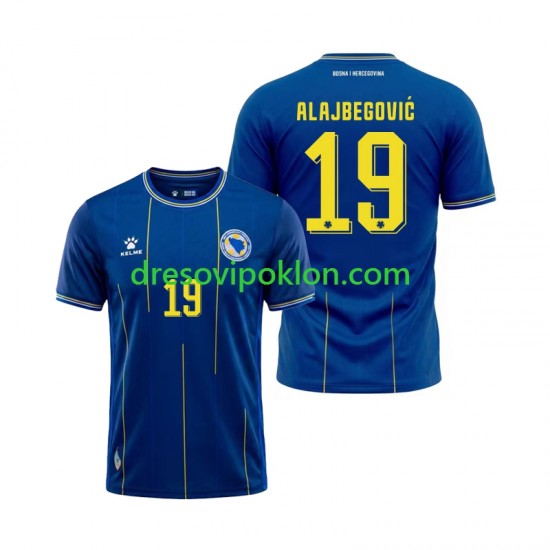 Bosna i Hercegovina Kerim Alajbegovic 19 Dres Domaći World Cup 2026 Kratkih Rukava ,Muški