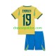 Brazil Endrick 19 Dres Domaći World Cup 2026 Kratkih Rukava ,Dječji Komplet