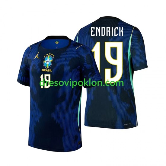 Brazil Endrick 19 Dres Gostujući World Cup 2026 Kratkih Rukava ,Muški