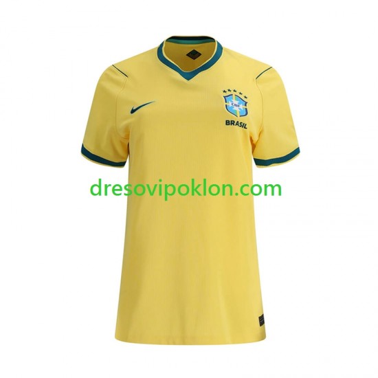 Brazil Dres Domaći World Cup 2026 Kratkih Rukava ,Ženski