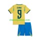 Brazil Matheus Cunha 9 Chidlren Dres Gostujući World Cup 2026 Kratkih Rukava