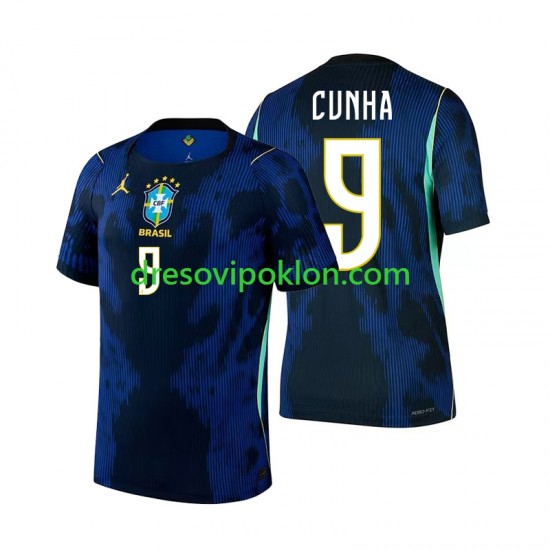 Brazil Matheus Cunha 9 Dres Gostujući World Cup 2026 Kratkih Rukava ,Muški