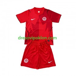 Kanada Dres Domaći World Cup 2026 Kratkih Rukava ,Dječji Komplet