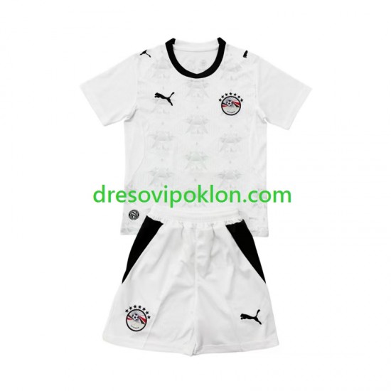 Egipat Dres Gostujući World Cup 2026 Kratkih Rukava ,Dječji Komplet