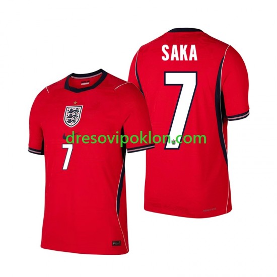 Engleska Bukayo Saka 7 Dres Gostujući World Cup 2026 Kratkih Rukava ,Muški