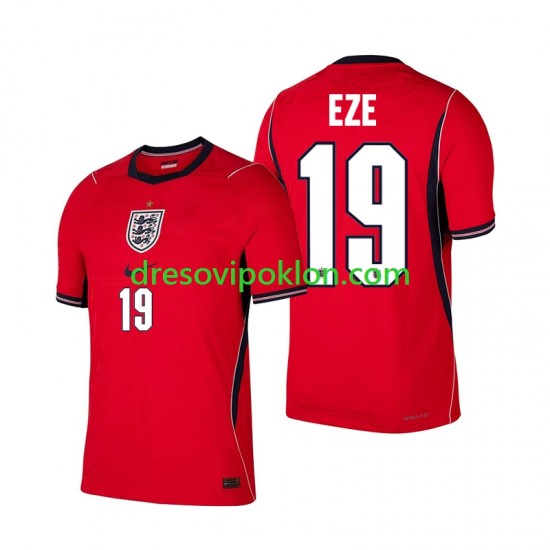 Engleska Eberechi Eze 19 Dres Gostujući World Cup 2026 Kratkih Rukava ,Muški